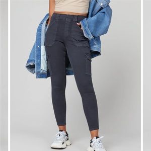 Spanx twill ankle cargo pants